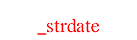 _strdate( )